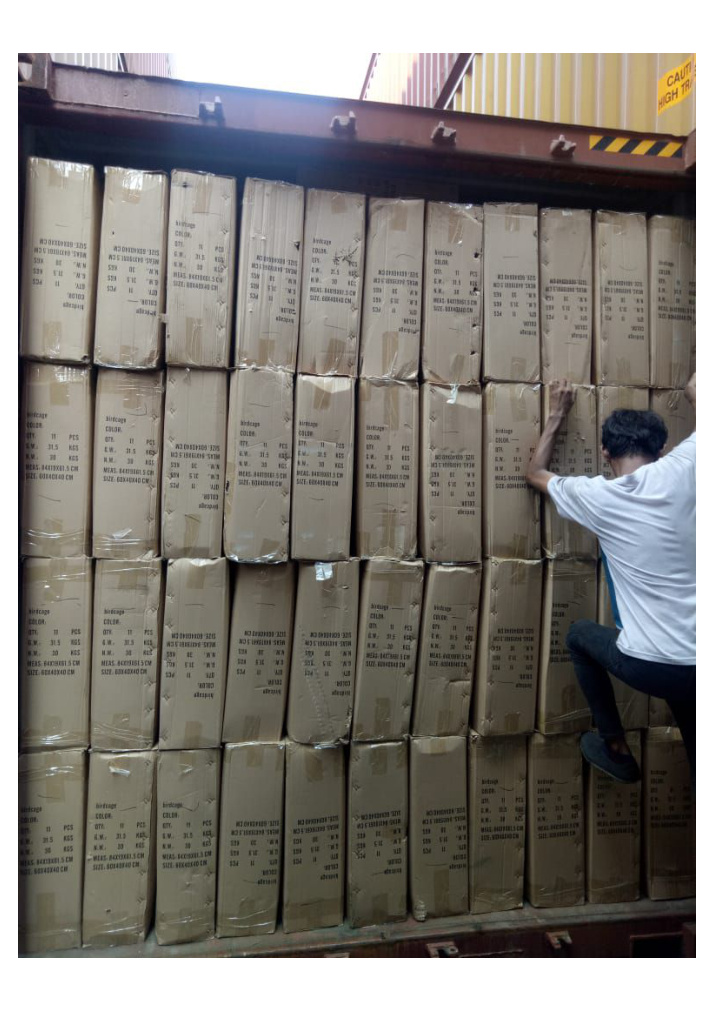 Container stuffing operation – PT Avian Maju Indonesia