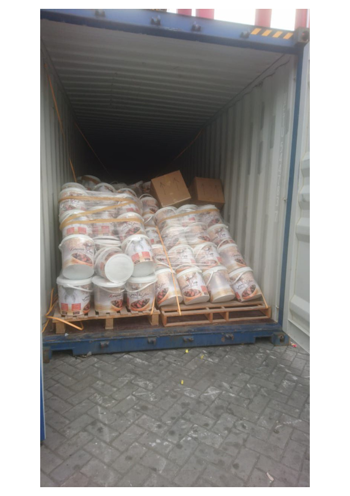 Containerized cargo loading – PT Avian Maju Indonesia