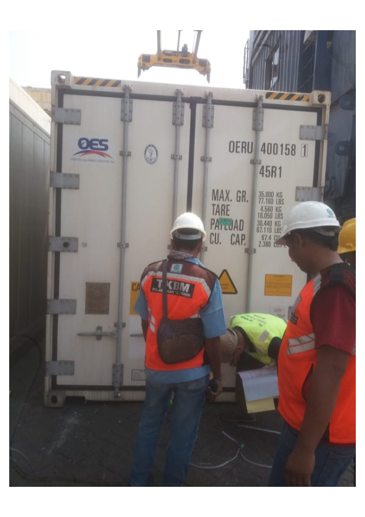 Container and shipment inspection – PT Avian Maju Indonesia